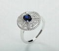 Vintage Estate Wedding Jewelry sapphire ring 