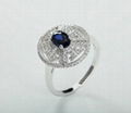 Vintage Estate Wedding Jewelry sapphire