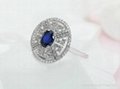 Vintage Estate Wedding Jewelry sapphire ring  2