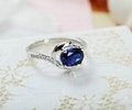  925 sterling silver wholesale blue spinel and zirconia ring 3