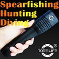 Tonelife TL3501 Rechargeable Best Flashlight Led Diving Light 1