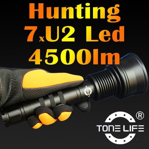 Tonelife TL1078 7*Cree Led High Lumen Hunting Light