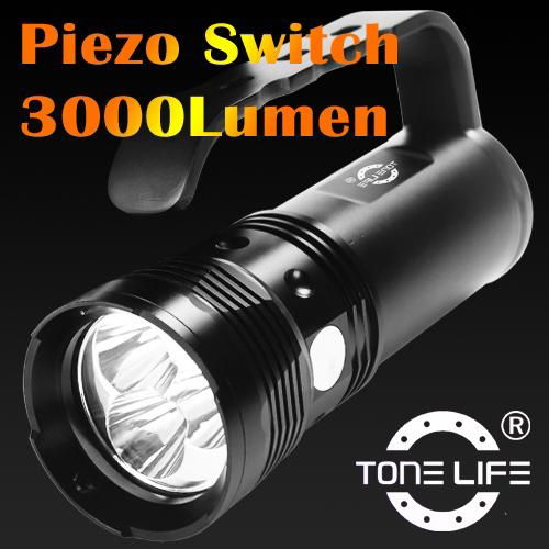 Tonelife TL4008 Brightest Led Waterproof Led Diving Torch  Flashlight