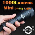 Tonelife TL3211 Waterproof IP68 Streamlight Strion Scuba Diving Lamp