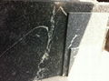 Snow black granite