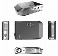 Mini LED Digital Projector Media Player with WiFi Networking 
