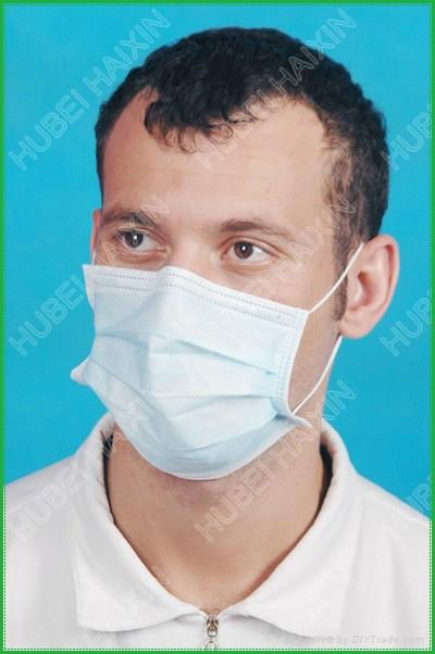 Disposable non woven 3 ply face mask wholesale