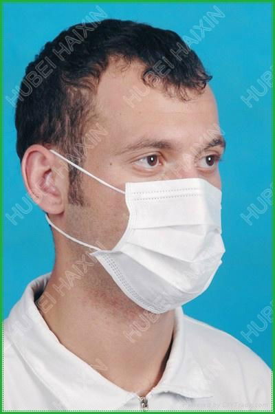 Disposable non woven 3 ply face mask wholesale 4