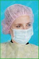 Disposable non woven 3 ply face mask wholesale 2