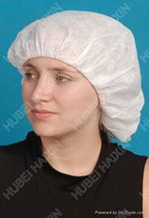 Wholesale cheap disposable non woven meltblown Bouffant Cap