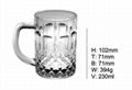 Glass mug 10