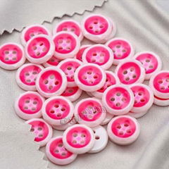 24花陶瓷紐扣 時髦輔料扣子