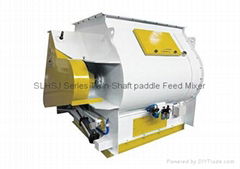 SLHSJ Series Twin-Shaft paddle Feed Mixer