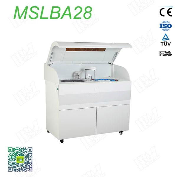 2016 Clinical Full automatic Biochemical Analyzer MSLBA28