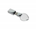 Crystal Heart Shape USB Disk  AGE-SJ001 1