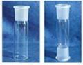 transparent quartz glass inner joint and outer joint