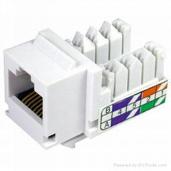 Cat6 unshield 8p8c keystone jack