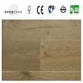 Brushed European Oak Engineered Wood Flooring