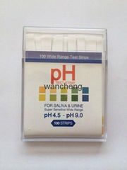 Best selling products 4.5-9.0 urine and saliva pH test paper