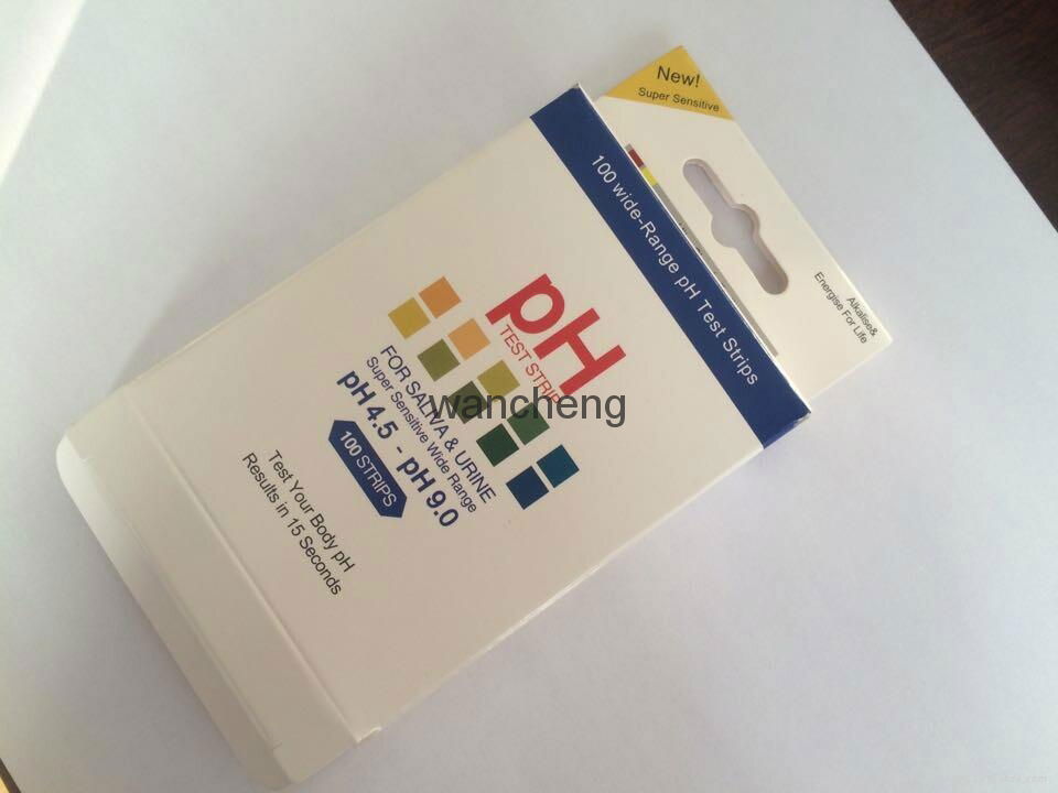 Best selling products 4.5-9.0 urine and saliva pH test paper 2