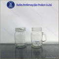 4oz Glass Mason Jar with Handle