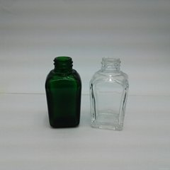 Amber Square Glass Dropper Bottle for  E-Juice 
