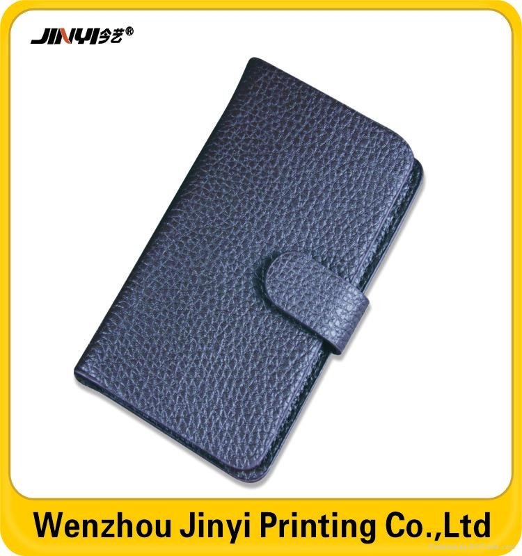 Pu leather business promotion card holder 5