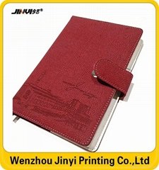Leather cover paper back journey diary notebook