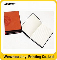 Pu paper back mini diary notebook