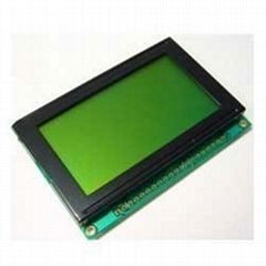 12864 128x64 Graphic Matrix LCD Module LCM LED NT7108C yellow blacklight 5V indu