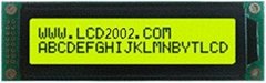 2002 20x2Character LCD Display Module Character Display Module LCM yellow blackl