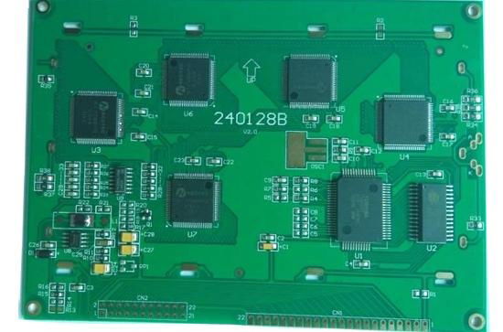 240128 240X128 lcd display graphic module sreen control T6963C yellow-green 20p 4
