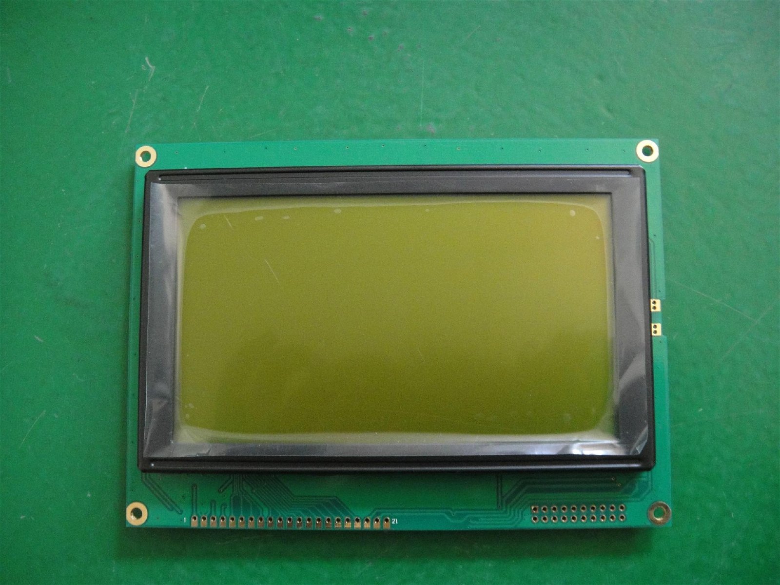 240128 240X128 lcd display graphic module sreen control T6963C yellow-green 20p 2