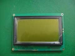 240128 240X128 lcd display graphic module sreen control T6963C yellow-green 20p