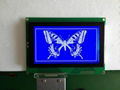 240128 LCM  module display 240*128 dot Blue Background White Characters COB craf 1