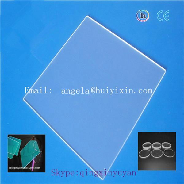 UV quartz glass plate for Transmission of ultraviolet  light 3