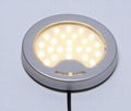 Round LED light with dimming function,