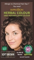 100% NATURAL HERBAL HAIR COLOUR - SOFT BROWN 1