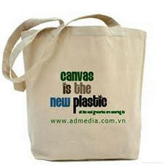 Cotton Vietnam promotional shopping bag