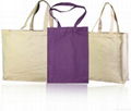 Natural white cotton handle or string promotional shopping  bag in Vietnam 2