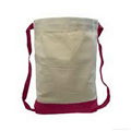 Drawstring combinated with small handled required cotton bag in Vietnam 2