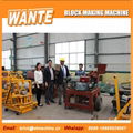 WANTE MACHINERY WT1-20 manual brick making machine sell in philippines