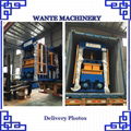 WANTE MACHINERY QT10-15 high quality masa full automatic concrete block machine 