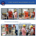 WANTE MACHINERY WT1-10 Clay brick making machine line showing