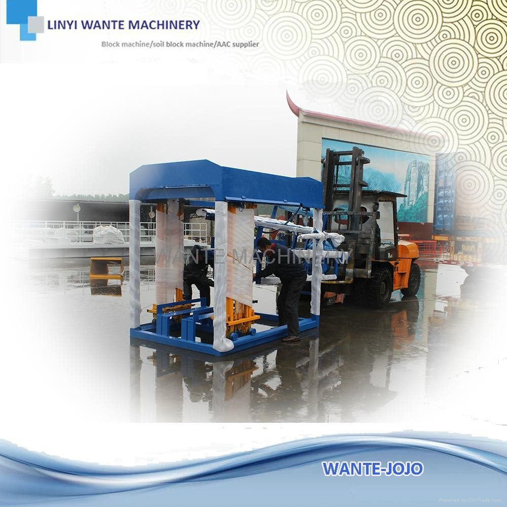 WANTE MACHINERY QT6-15 Concrete construction brick making equipment Factory dire 2