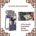 WANTE MACHINERY New Type WT2-10 fully automatic block making machine 2pcs/mold C 2