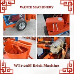 WANTE MACHINERY WT1-20M Compressed Earth Block Machine