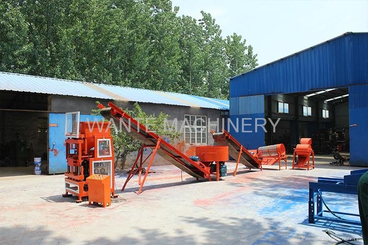 China Machinery WT2-10 interlocking clay bricks from Linyi Wante Machinery Co.,L