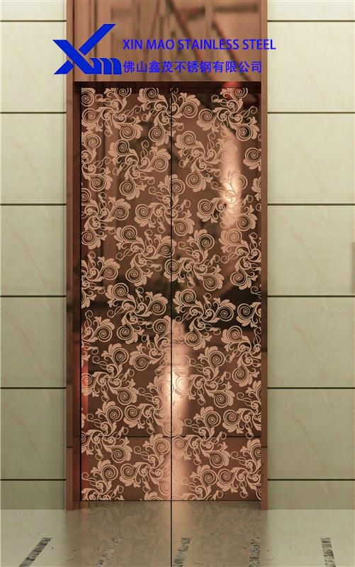 customize stainless steel sheet for elevator decoration 2