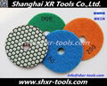 100mm Dry Diamond Polishing Pads for Granite